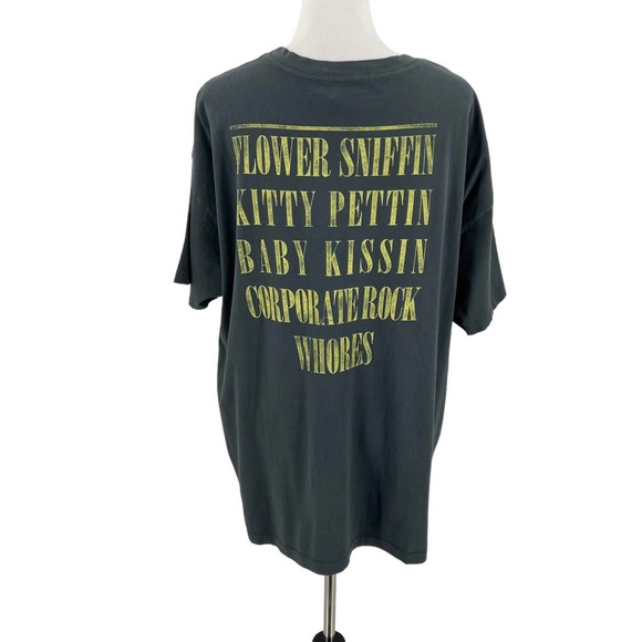 Daydreamer Womens Nirvana Smiley Face Logo Tee T-Shirt Size 2X Corporate Rock - Picture 7 of 13